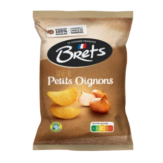 Chips Brets Saveur Petits Oignons Lot De 10X125G