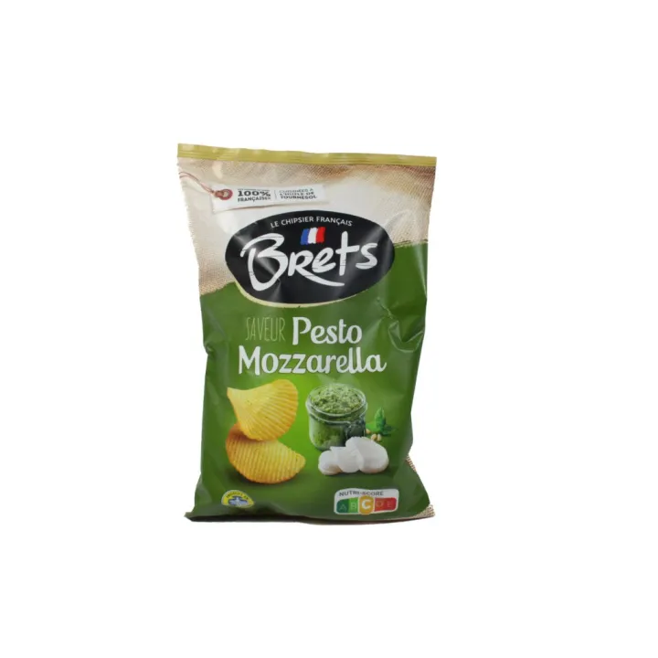 Chips Brets Saveur Pesto Mozzarella Lot De 10X125G Nouveau Prix