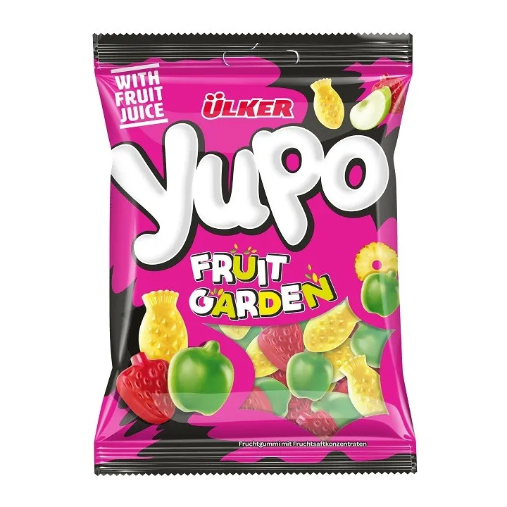 Yupo Jelly Mix Fruits 80G Poset 24X1 24