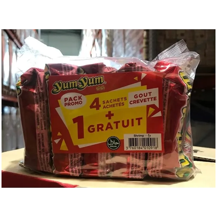Yum Yum Crevette Halal Lot Par 5X18