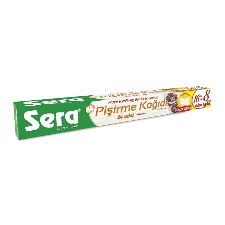 Sera Pisirme Kagidi 24 Adet 42X37Cmx24