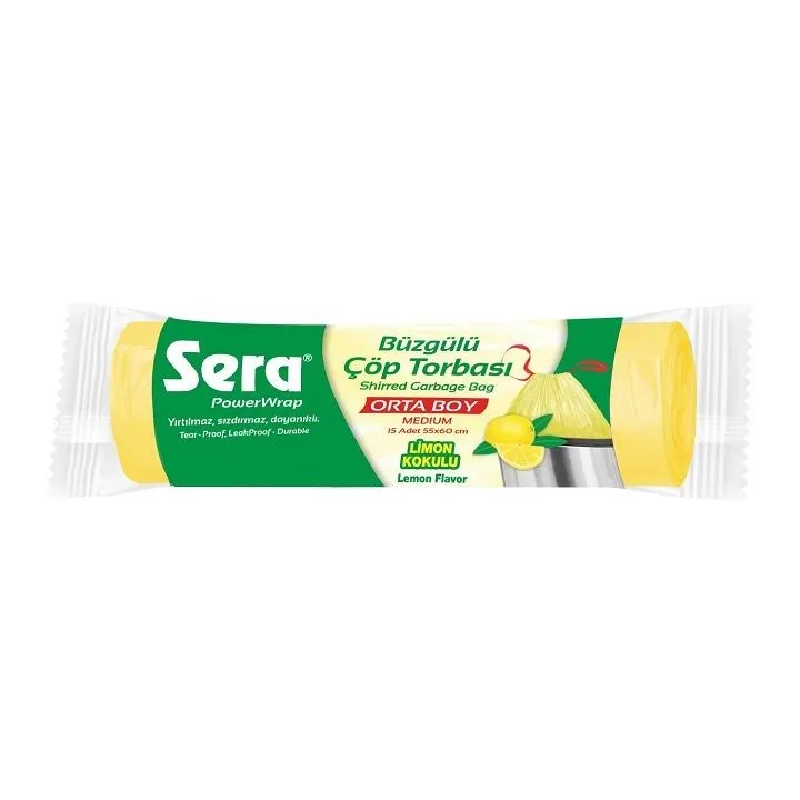 Sera Buzgu Cop T.Orta B.Limon Kok 15Ad.40L 55X60Cm X25