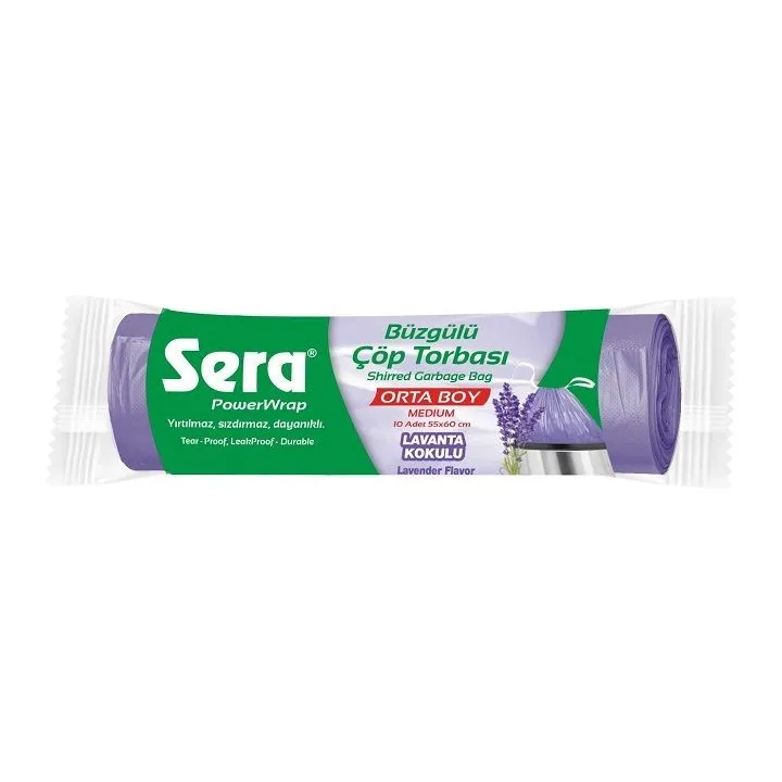 Sera Cop T.Orta B.Lavanta Kokulu 10 Ad.40L-55X60Cmx25