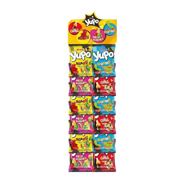 Yupo Jelly Mix 80G Askili Stand 12X6 72