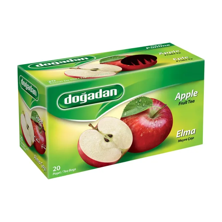 Infusion à la Pomme et aux Fruits – Doğadan Elma Karışık Meyve Çayı 12x20 | Tisane turque naturelle et fruitée