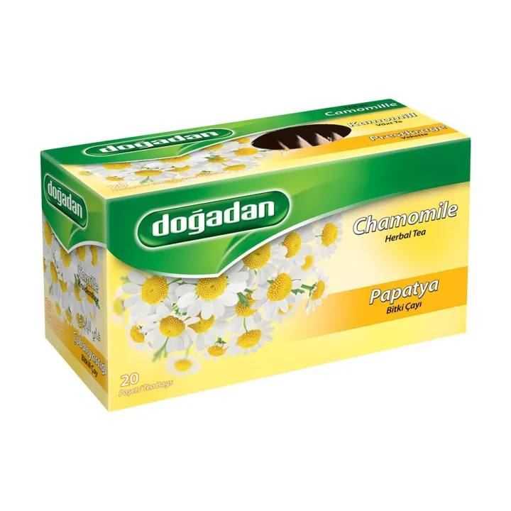 Infusion à la Camomille Naturelle – Doğadan Papatya Bitki Çayı 12x20 | Tisane turque apaisante et relaxante