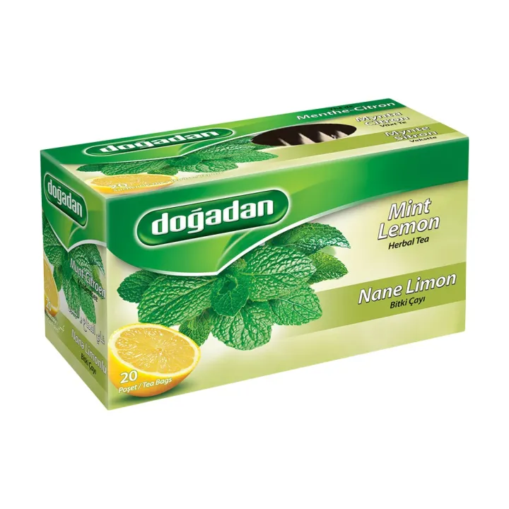 Infusion à la Menthe Naturelle – Doğadan Nane Bitki Çayı 12x20 | Tisane turque digestive et rafraîchissante