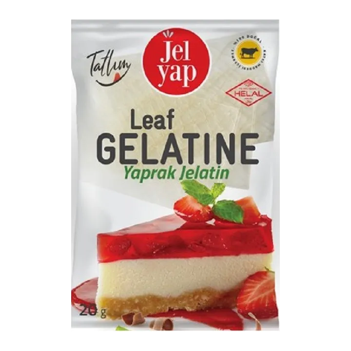 Jelyap Yaprak Jelatin Helal 20G 50X12 600