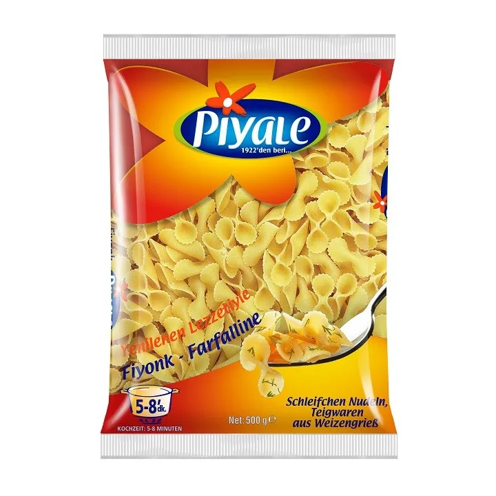 Piyale Pates Farfalles Lot De 20 X 500G