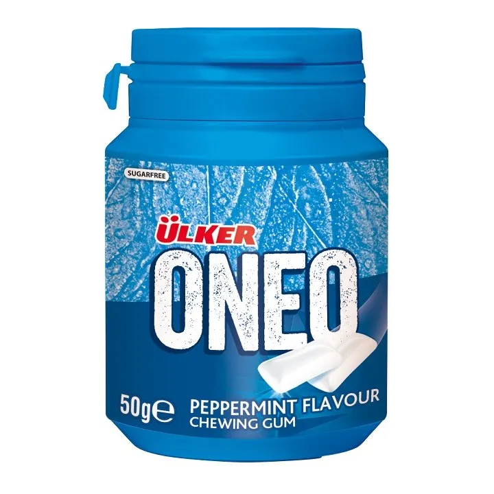Oneo Plastik Jar Naneli Sakiz 50Gx20