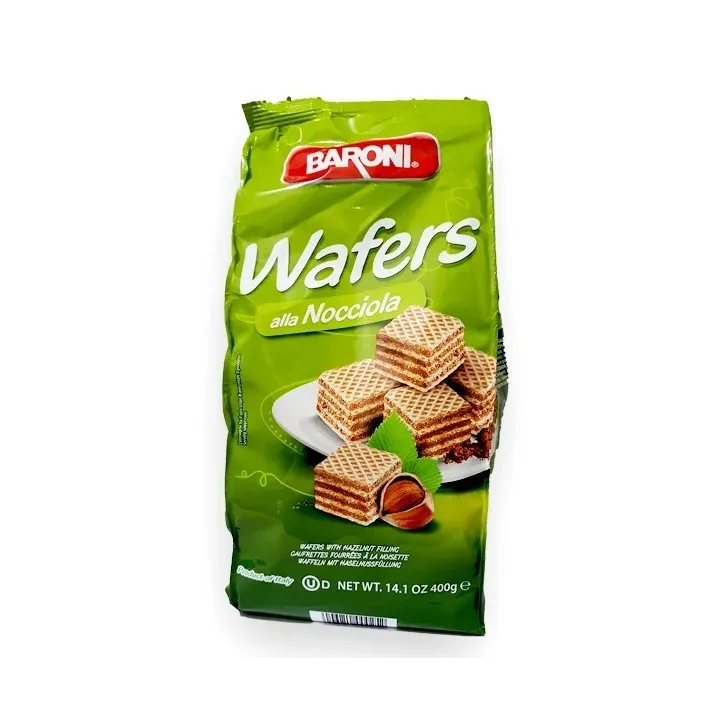 Balconi Wafer Baroni Nocciola 400 Grx12