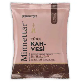 Minnettar (Cafe Turc) Turk Kahvesi 100Grx24 Minnettar (Cafe Turc) Turk Kahvesi 100Grx24