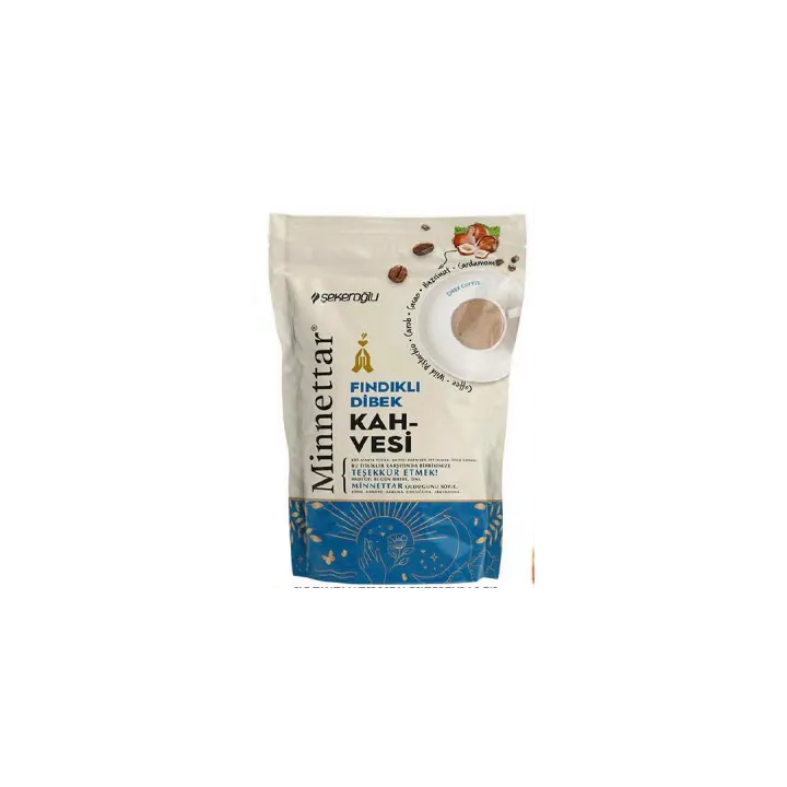 Minnettar (Cafe Noisette- Epice) Findikli Dibek Kahvesi Doypack 165Grx12