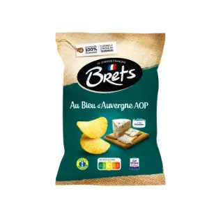 Chips Brets Bleu D'Auvergne Lot De10X125G