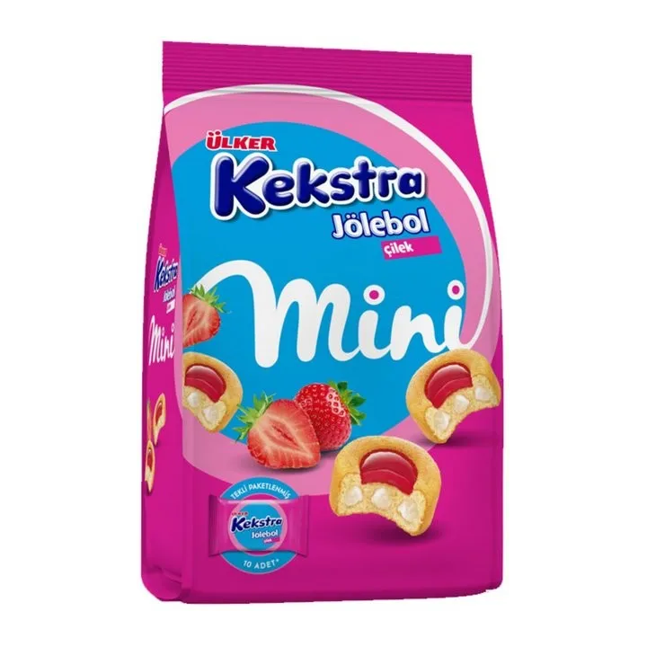 Kekstra Mini Cilekli Jolebol Kek 150G 10X1 10