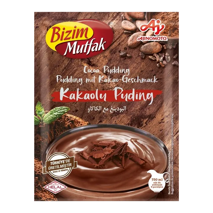 Bizim Mutfak Kakaolu Toz Puding 143G 12X2 24