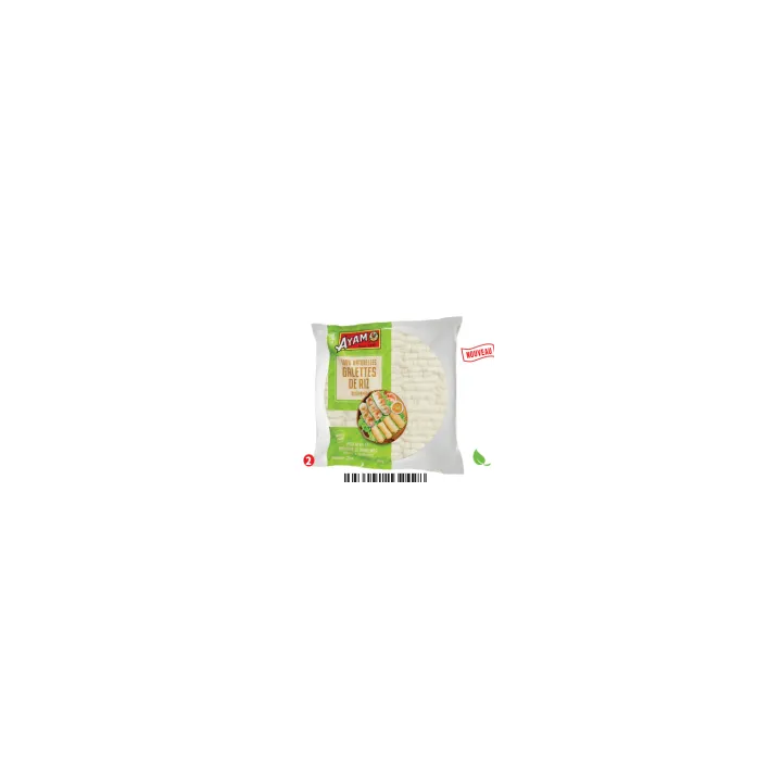 Ayam Galettes De Riz 22Cm 200G 24X1