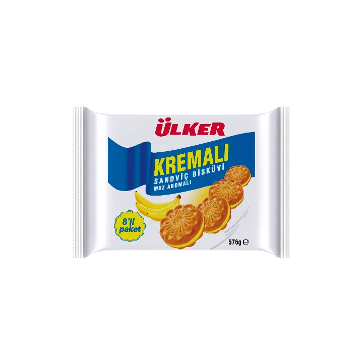 Ulker Muz (Banane) Kremali 8X61G 8X1 8