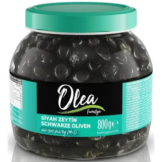 Olea Siyah Zeytin 261-320 Klb 800G 6X1 6