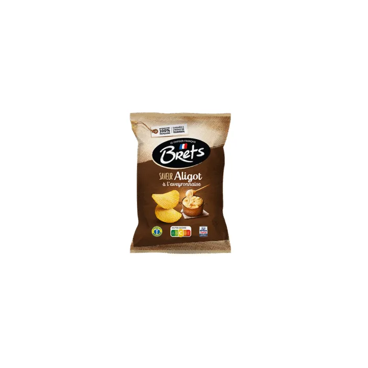 Chips Bretz Saveur Aligot Aveyron Lot De 10X125G