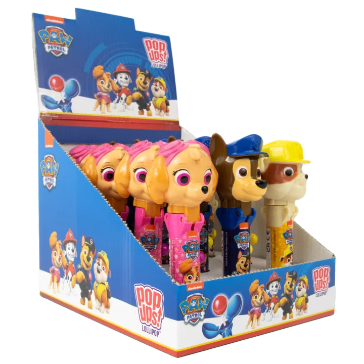 Paw Patrol Pop Ups Lollipop 12X1
