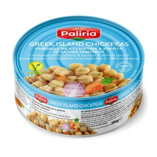 Paliria Pois Chiches Sauce Citron Oignon Carotte 280Gx12