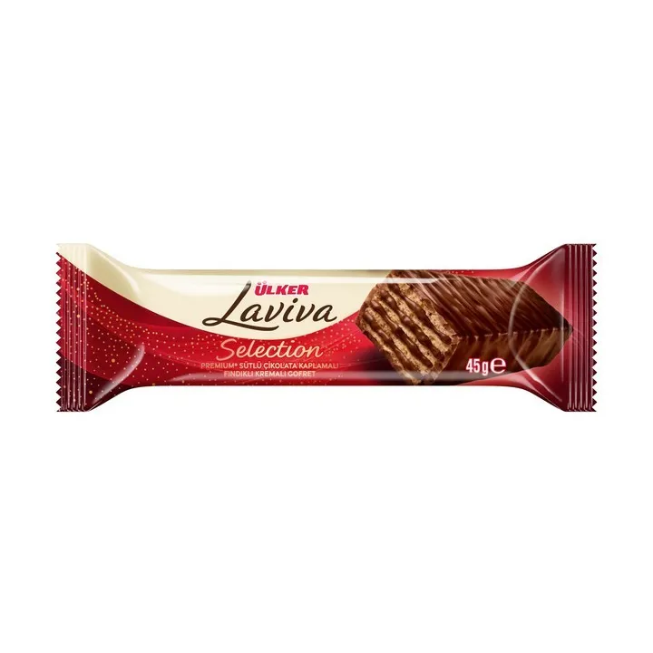 Laviva Selection Gaufrette Chocolat 45Gx18