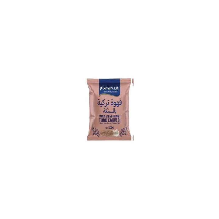 Sekeroglu Damla Sakizli (Mastic) Turk Kahvesi 100Grx24