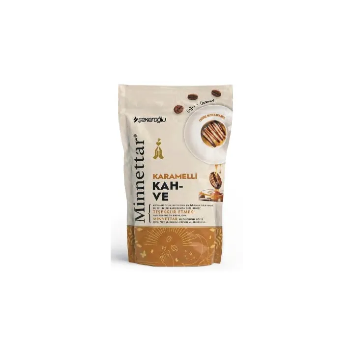 Minnettar (Caramel) Karamelli Kahve Doypack 165Grx12