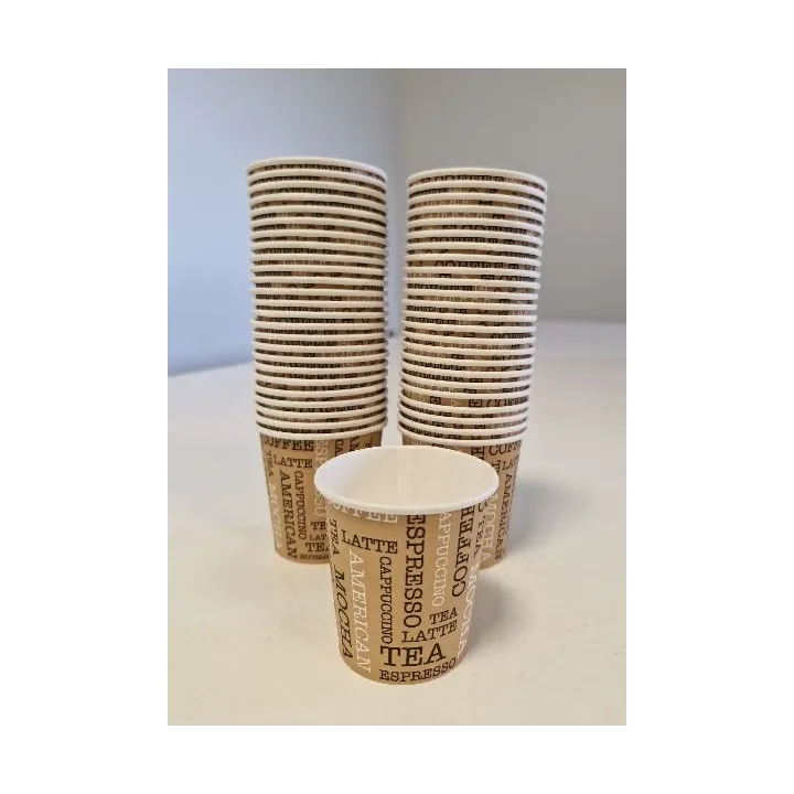 Gobelet Carton 4Oz -120Ml 50X40