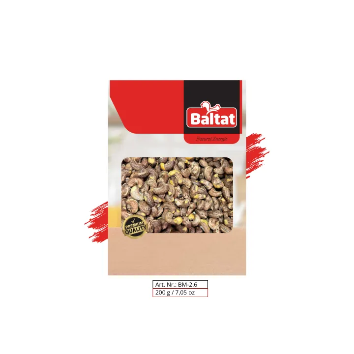 Baltat Noix De Cajou Avec Peau 200Gx12 4.49Cnt