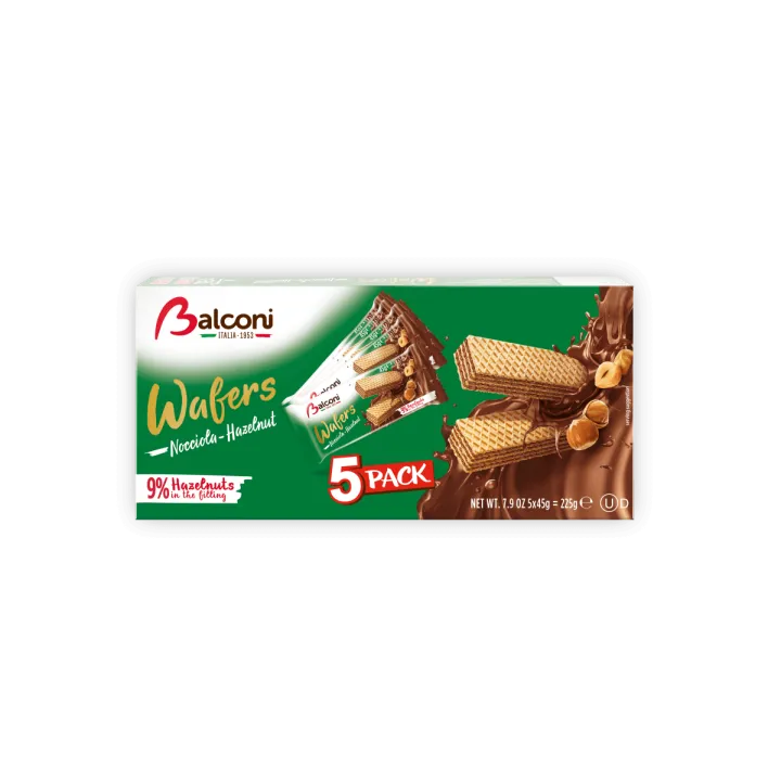 Balconi Gaufrettes Noisettes 20X5X45G