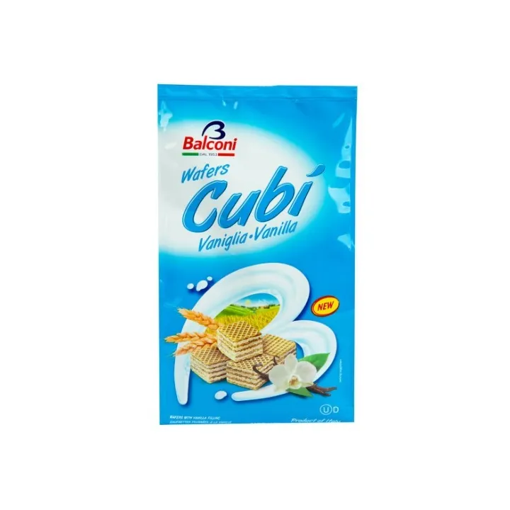 Balconi Wafers Cubi Vanille 10 X 250Gr