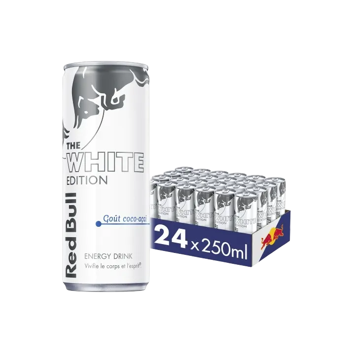 Red Bull White Edition Coco Acai Fr 24X250Ml