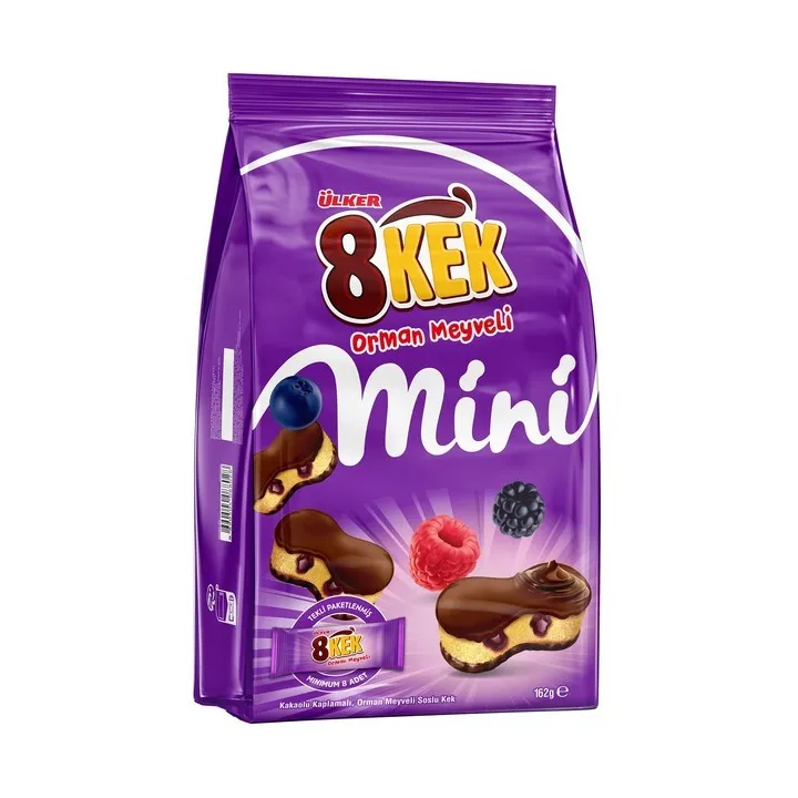 8Kek Mini Fruit Des Bois 162G 10X1