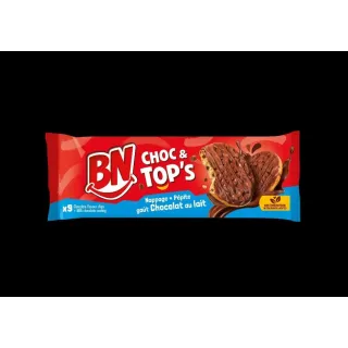 Bn Choc & Tops Nappe Chocolat 150Gx12