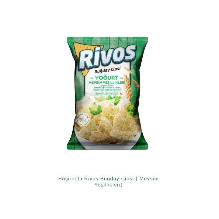 Rivos Chips De Ble Au Yaourt Et Aux Fines Herbes 56Gx24