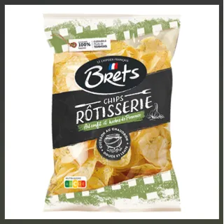 Brets Rotisserie Ail Confit Et Herbes De Provence 10 X120G