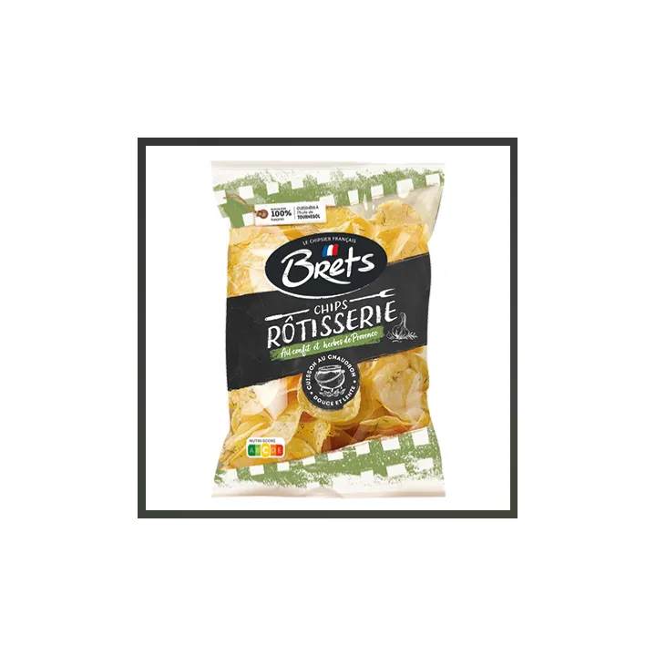 Brets Rotisserie Ail Confit Et Herbes De Provence 10 X120G