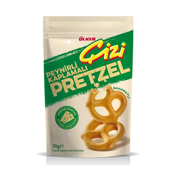 Cizi Peynirli Pretzel Kraker 70G (18X1 18)