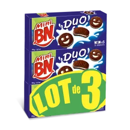 Bn Mini Duo - Lot De 3X 190G X16