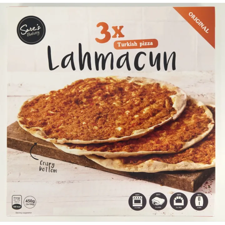Gorka Bakery Lahmacun Congele (3X150G) X 10