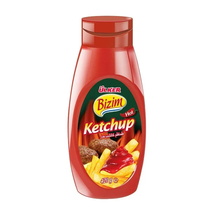 Ulker Bizim Ketchup Piquant 370Mlx12