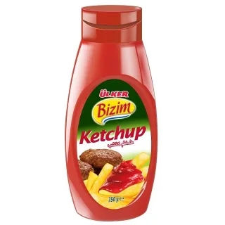 Ulker Bizim Ketchup Piquant 660Mlx12
